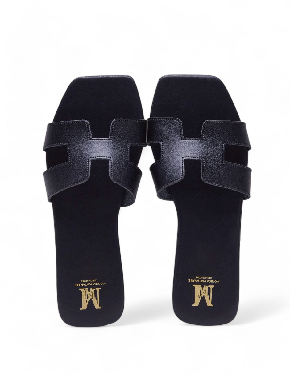 Sandalias Formales H Calzado Watanabe Tipo Piel para Mujer 