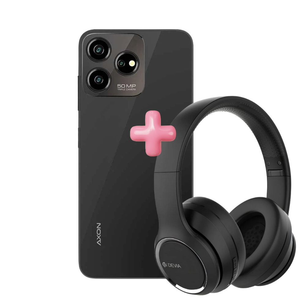 ZTE Axon 50 Lite 256 GB Negro + DEVIA AUDIFONO WIRELESS HEADSETV2 