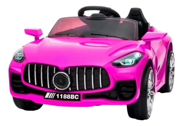 Aeiou Carro Eléctrico Mercedes Benz Pintura Automotriz 12v rosa
