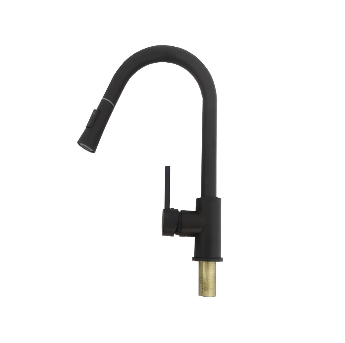 Mezcladora Monomando EB TÉCNICA EB-1011 Color Negro Alta Presión