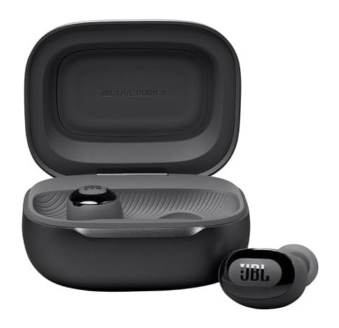 Audifonos Inalambricos JBL Live Buds 3 Hi-Res Audio con Cancelacion de Ruido y Pantalla Tactil Color Negro