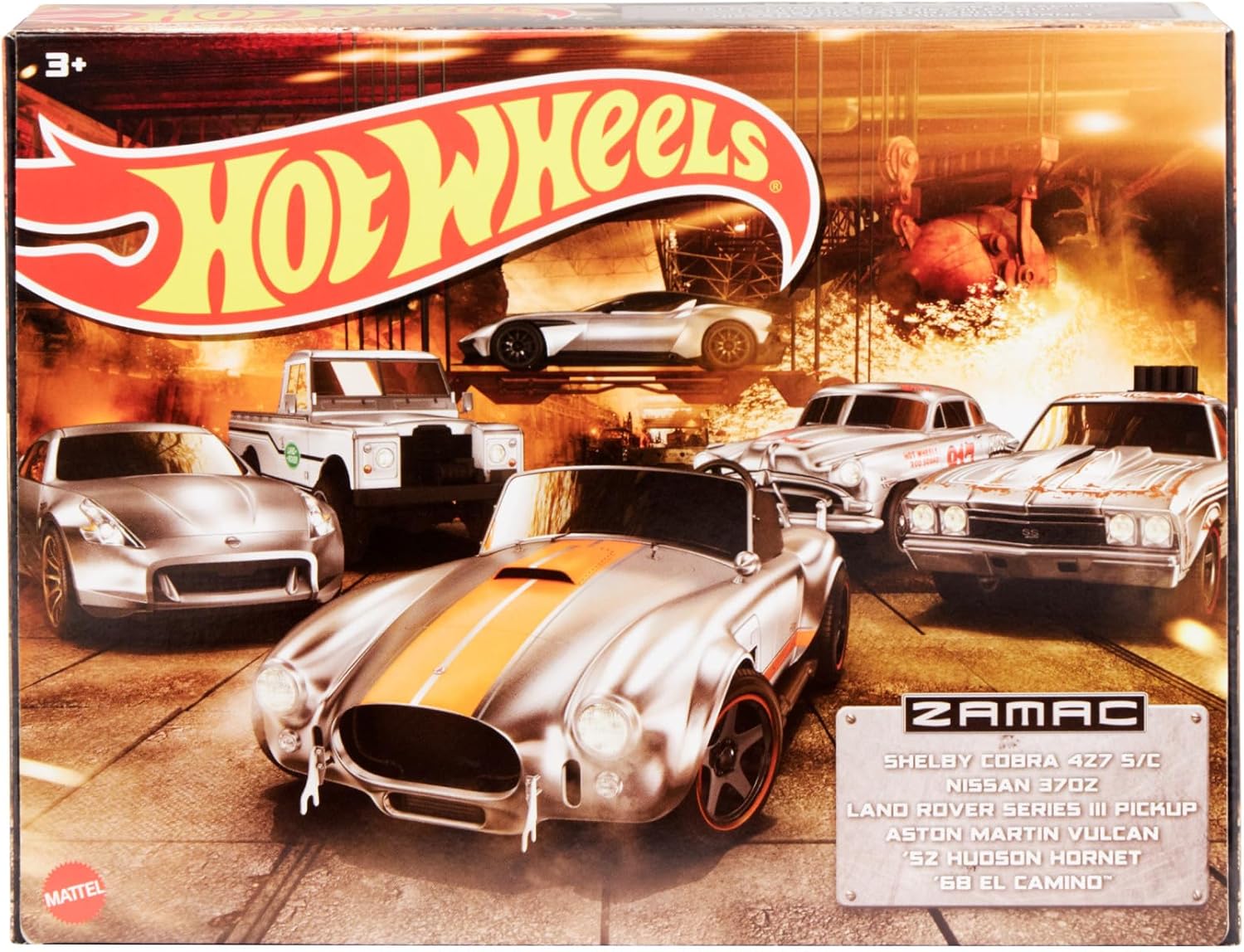 Hot Wheels Collector Vehículo de Colección Paquete de Autos ZAMAC a Escala 1:64