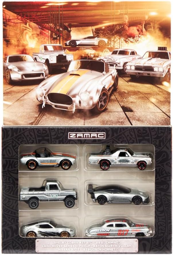 Hot Wheels Collector Vehículo de Colección Paquete de Autos ZAMAC a Escala 1:64