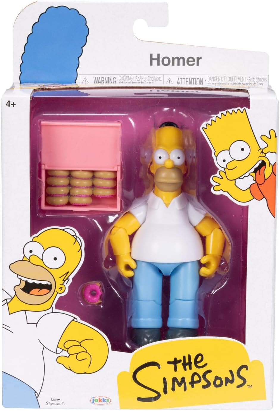 Figura The Simpson 5in Coleccionable Original Homero