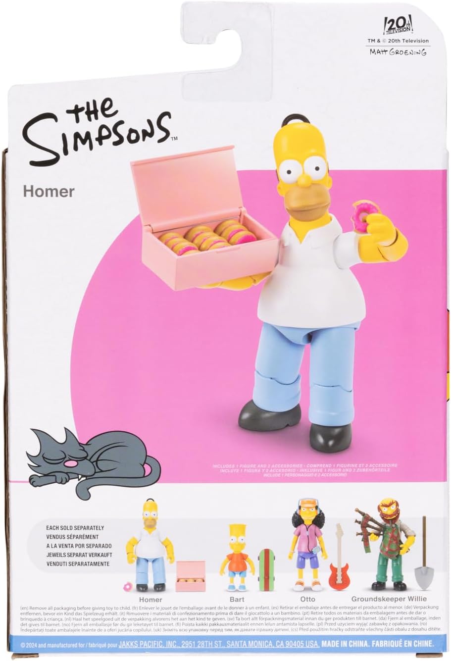 Figura The Simpson 5in Coleccionable Original Homero