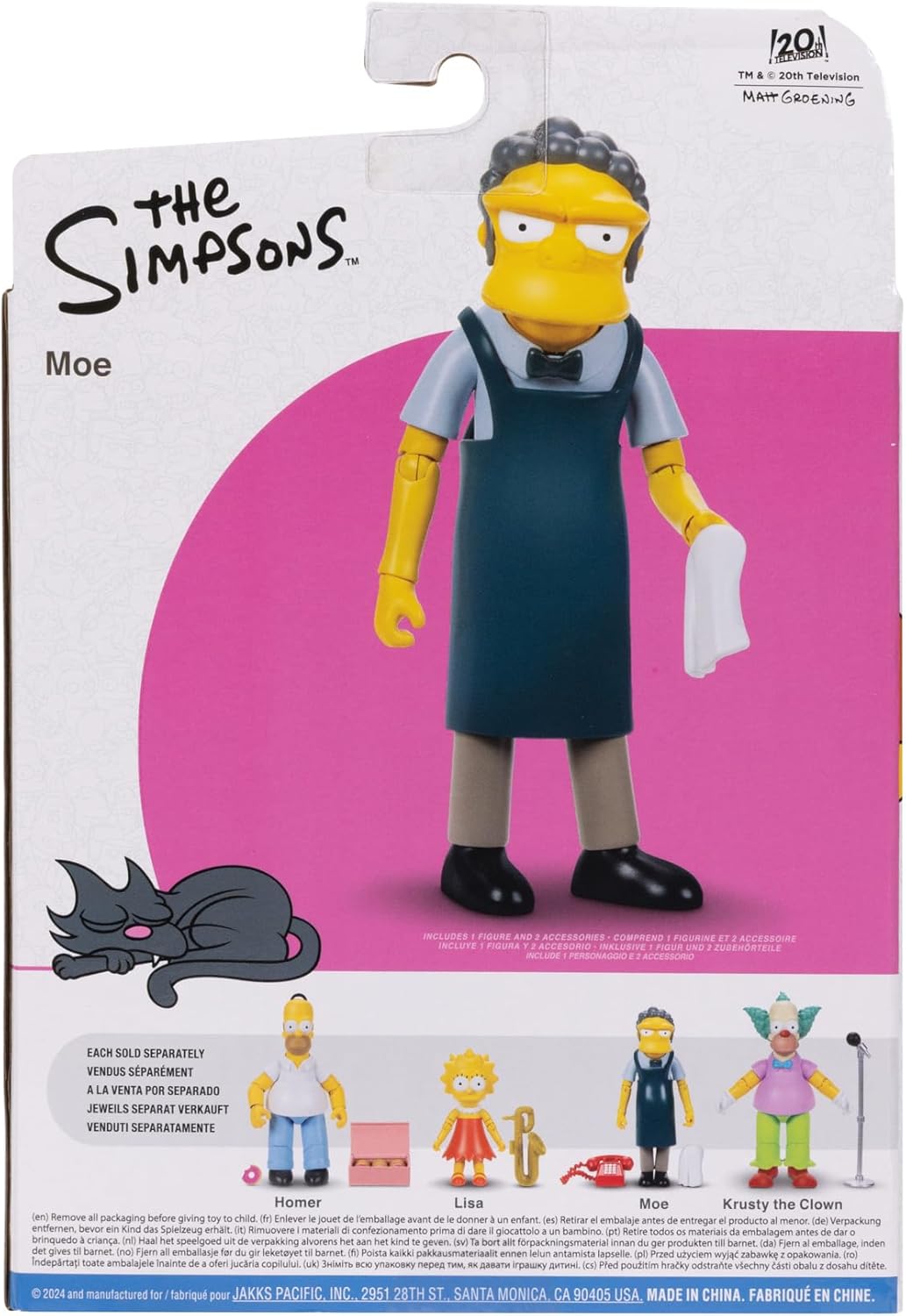 Figura The Simpson 5in Coleccionable Original Moe