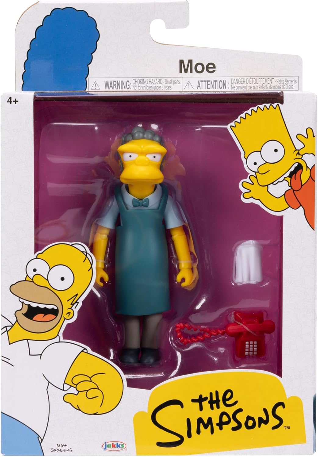 Figura The Simpson 5in Coleccionable Original Moe