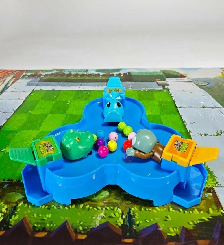 Juego Genuino Plants VS Zombies 3 Jugadores Gloton Guisante Importado