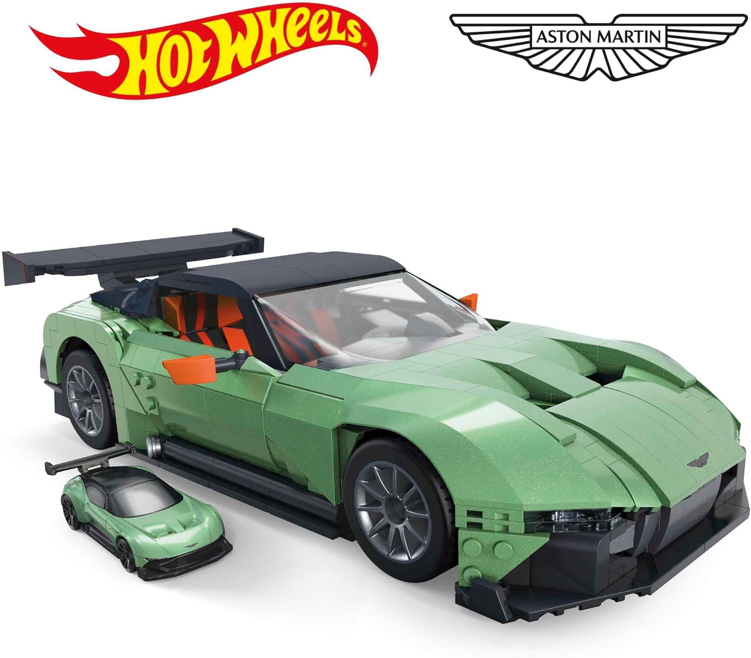 MEGA Hot Wheels Juguete de Construcción Aston Martin Vulcan Colección