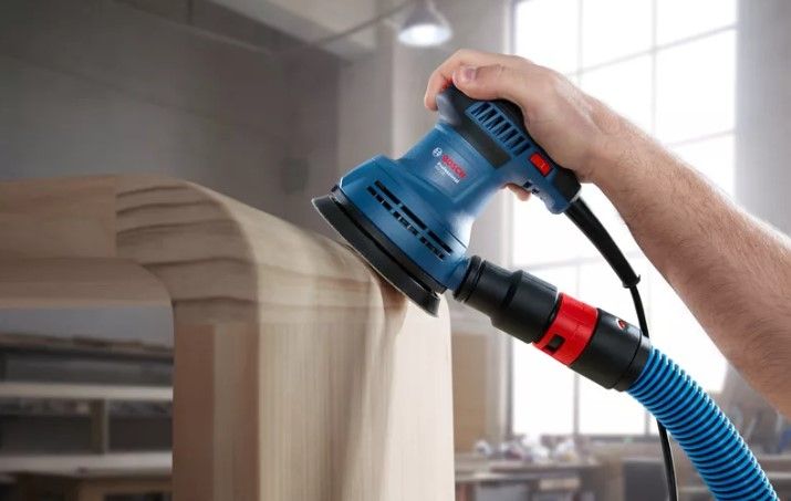 Lijadora Excéntrica De Palma 280W 7,500 - 12,000 rpm GEX 125 Bosch