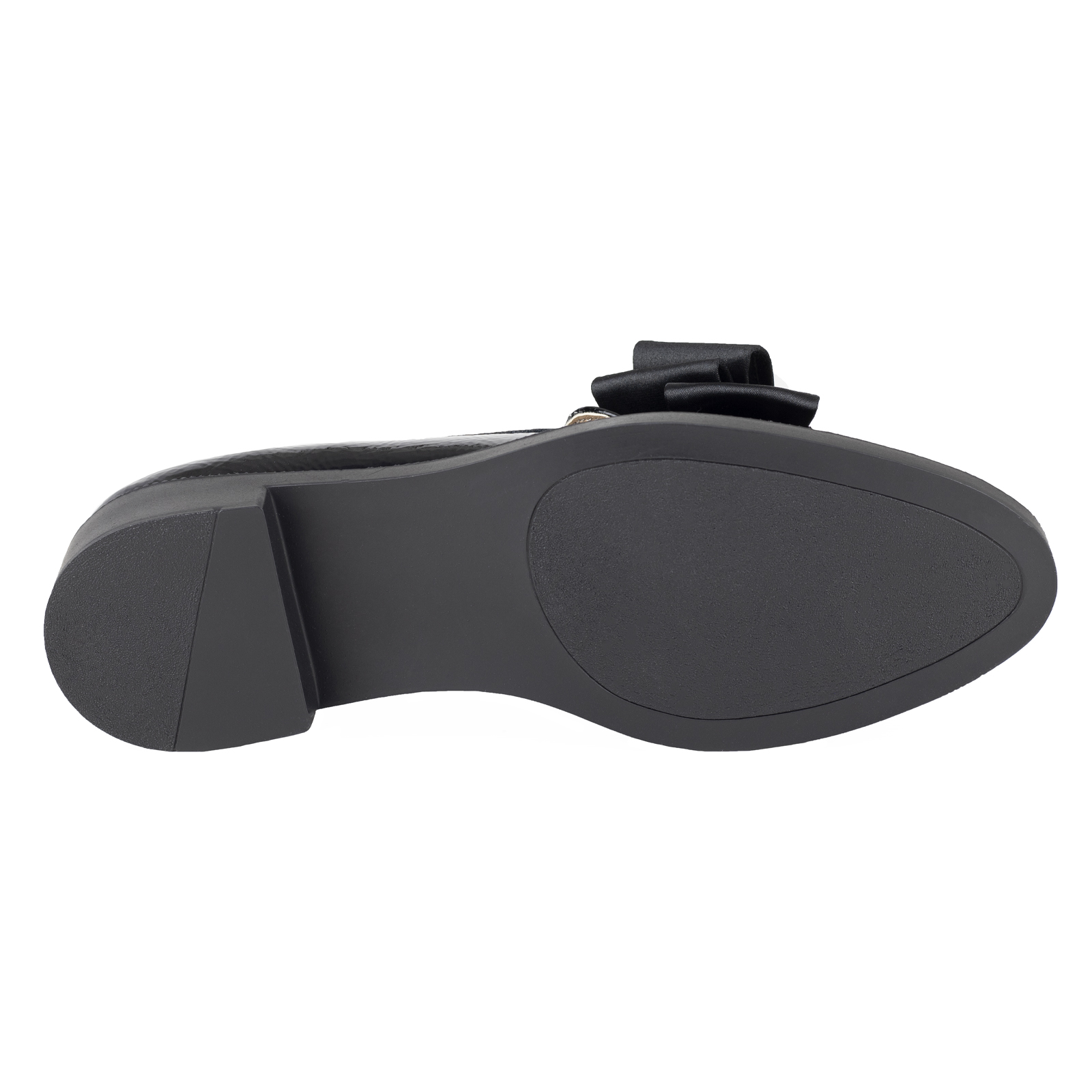 Mocasines Para Mujer Salamandra 323-3997a Charol Negro Moño