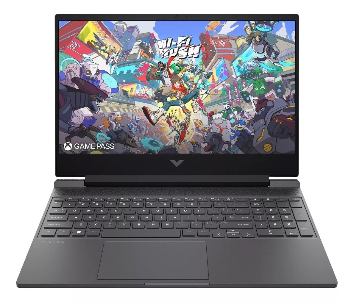 Laptop Hp Gaming Modelo 15FB2063DX Pantalla 15 1/2 FHD 144 Hz Procesador Amd Ryzen 5-7535hs 8 Gb Ram 512 Gb Ssd Gráficos Amd Radeon RX6550M Windows 11 Color Negro