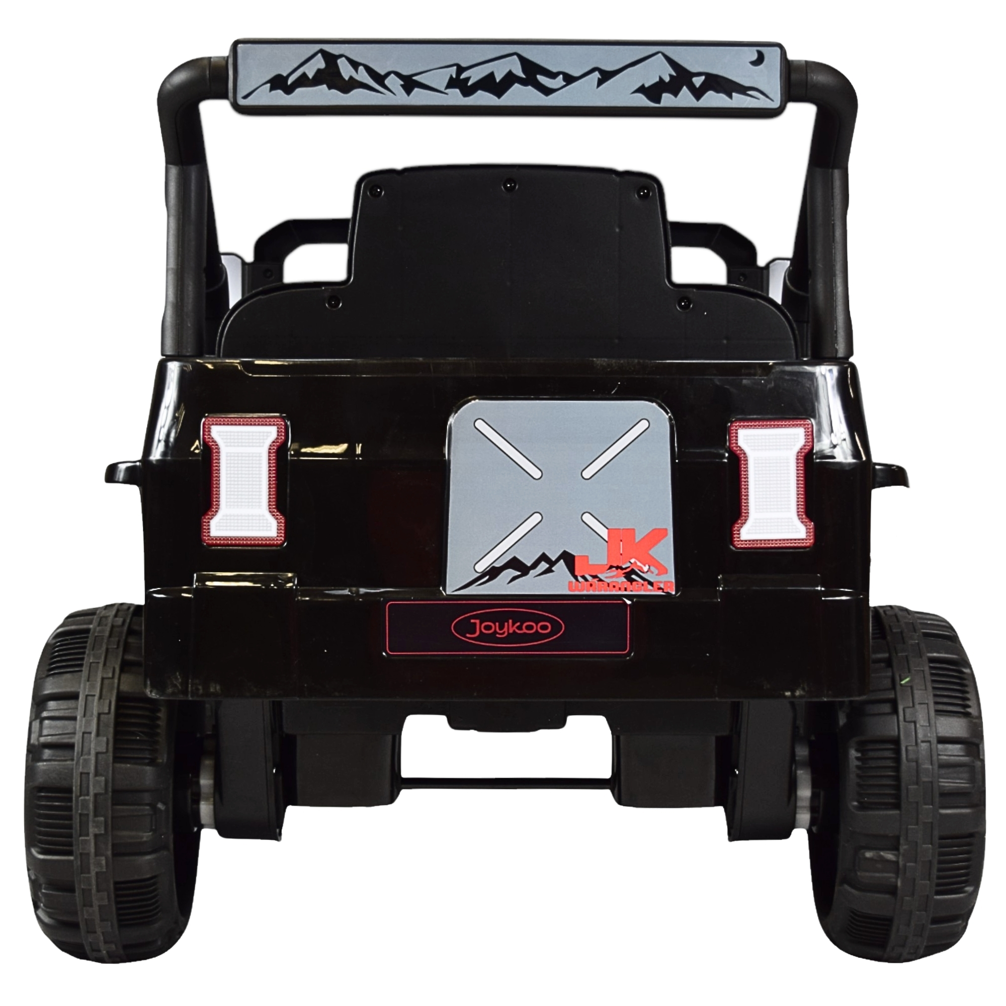 	Camioneta Montable Electrica para Niños Control Remoto 12v - Negro