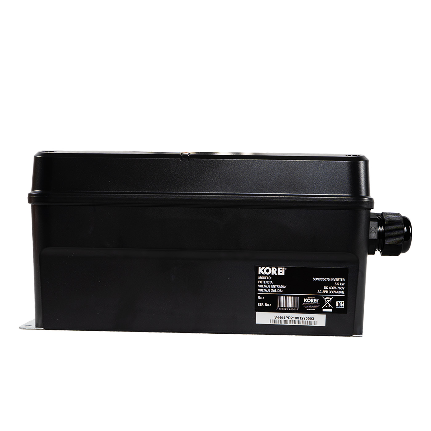 Bomba De Agua Solar Uso Agrícola Profesional Hyundai 7 Hp Con 10 Paneles Solares Y Caja De Control Inverter - SUN750X