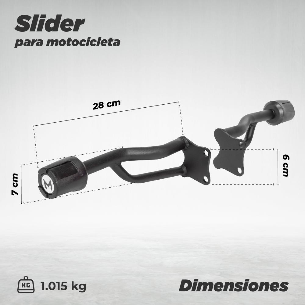 Slider Protector para moto Gixxer SF Mach