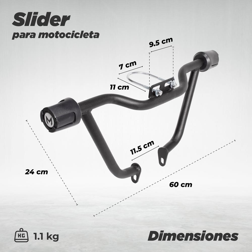 Slider Protector para moto Honda Navy Italika Bit 150cc Mach