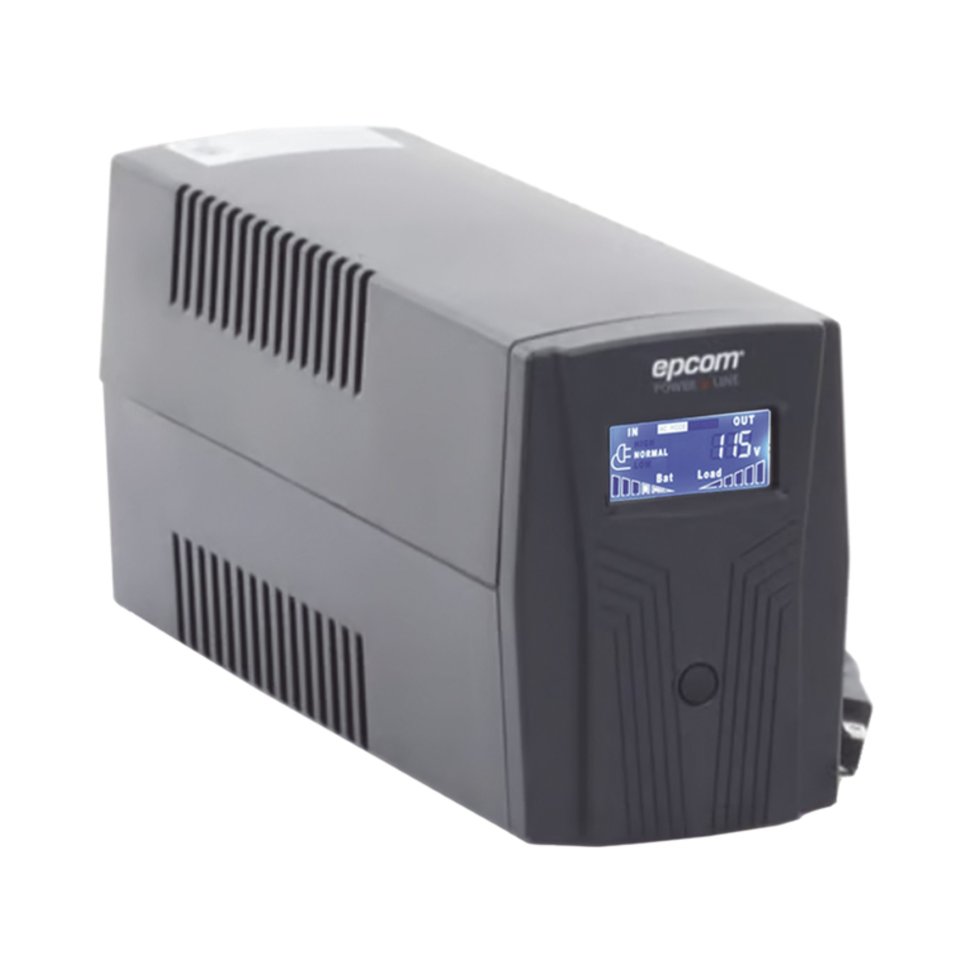 No Break Interactivo Epcom Power Line EPU600LCD de 600VA/360W con 4 contactos