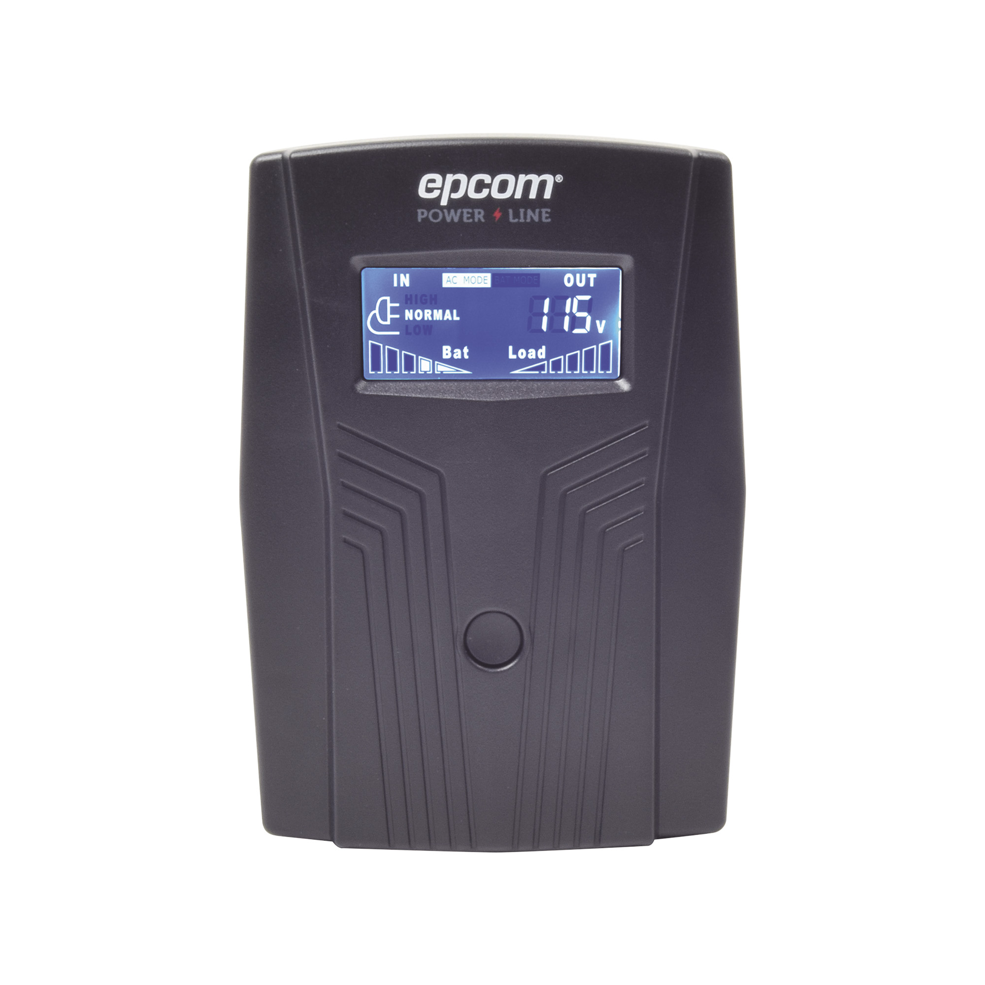 No Break Interactivo Epcom Power Line EPU600LCD de 600VA/360W con 4 contactos