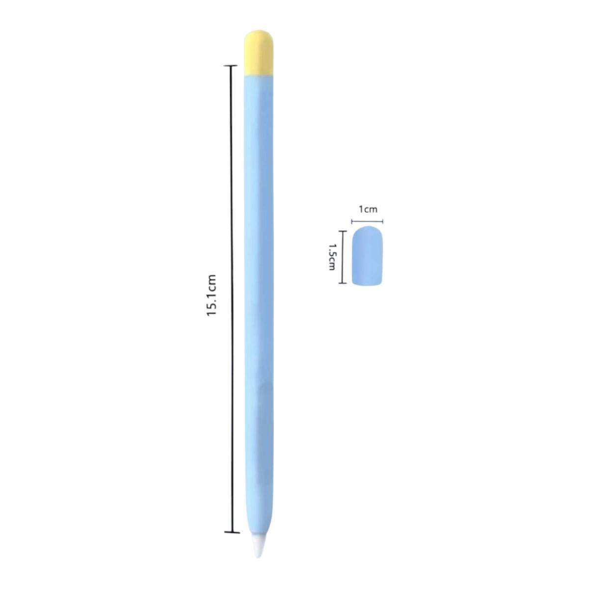 Pencil Funda De Silicon 3 Pzas Compatible Con Apple Pencil 1ra Gen