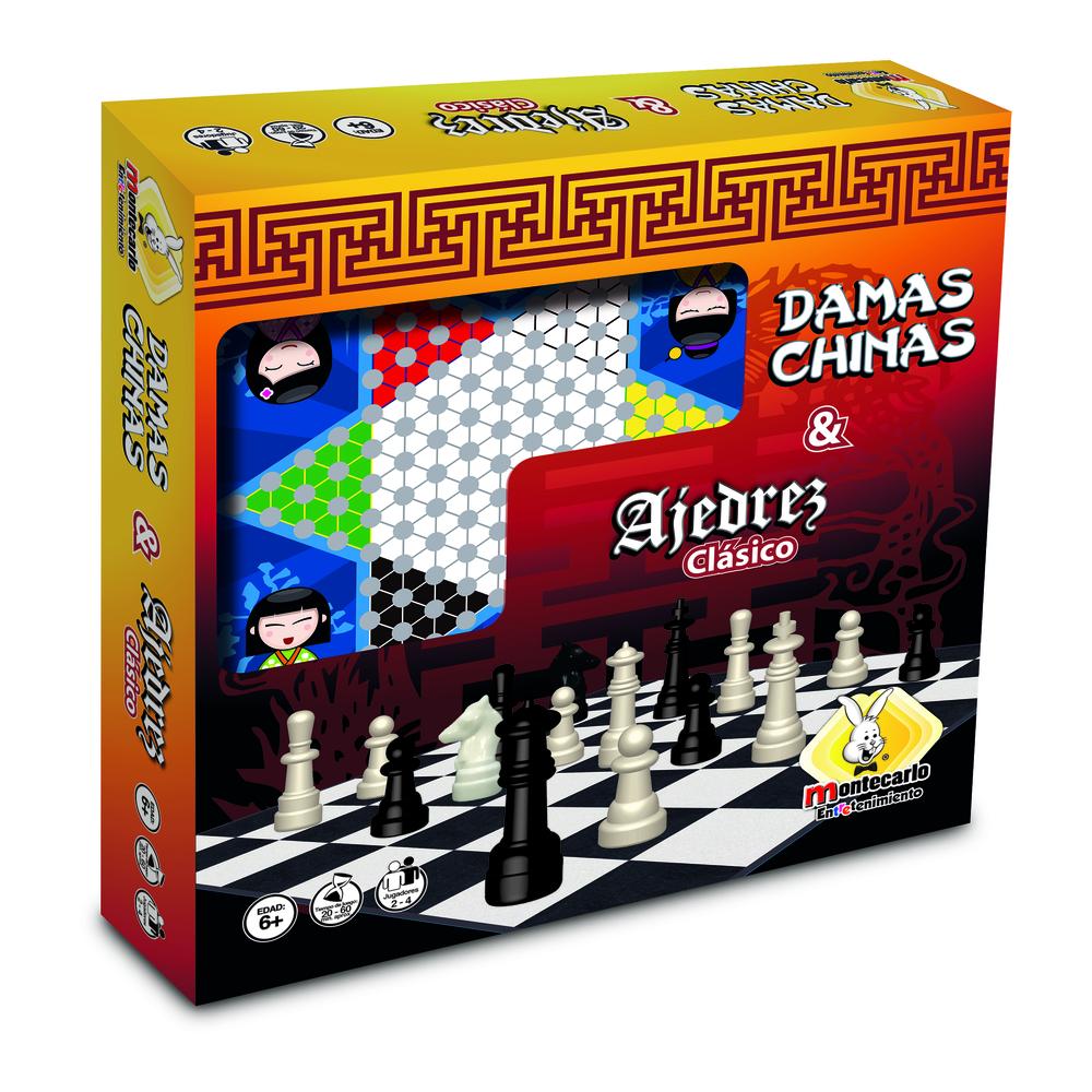DAMAS CHINAS CON AJEDREZ