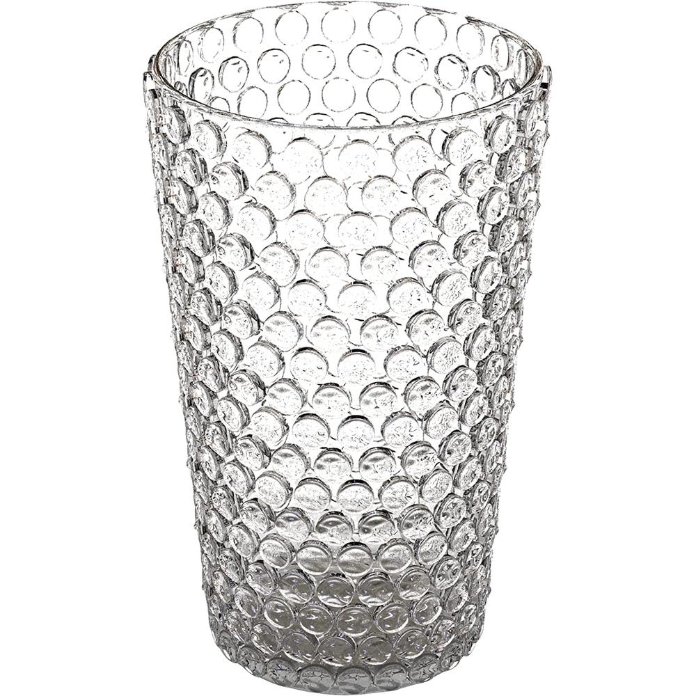 VASO CON DISEÑO DE PLASTICO BURBUJA
