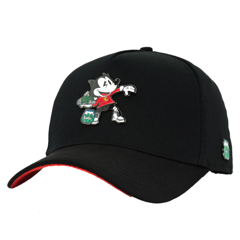 Gorra Cash Only Curva Cookies Felix Negro 22025024