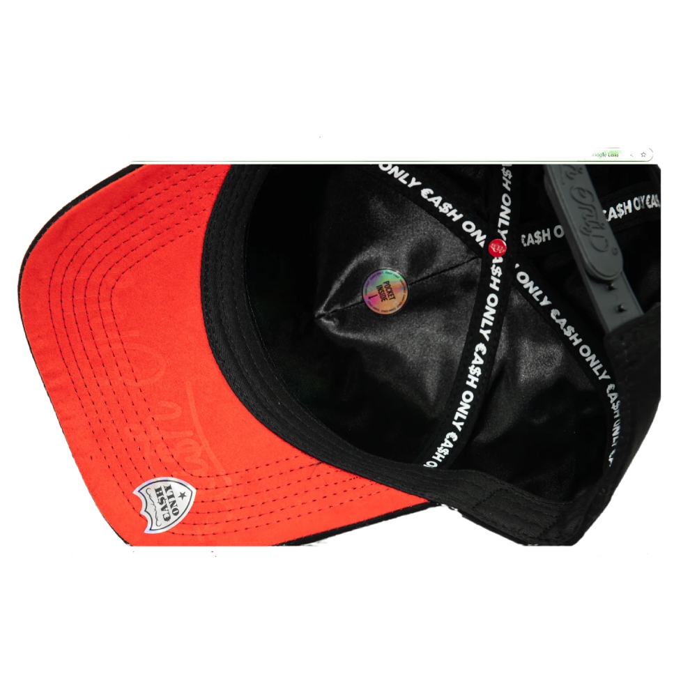 Gorra Cash Only Curva Tiger Garra Thrive Negro 22025014