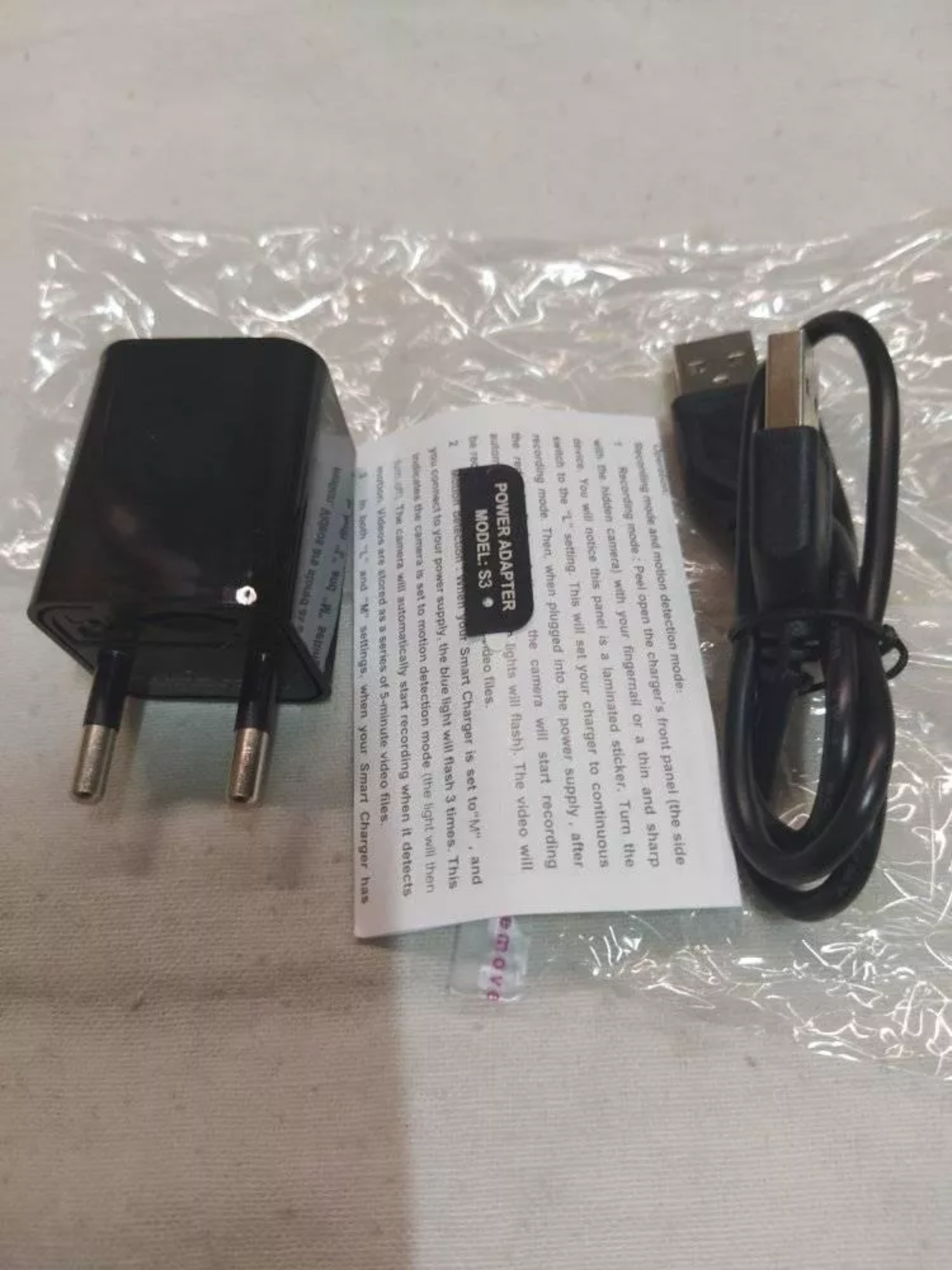 OFERTA Camara - Usb Cargador Espia Oculto - Graba Video+audio