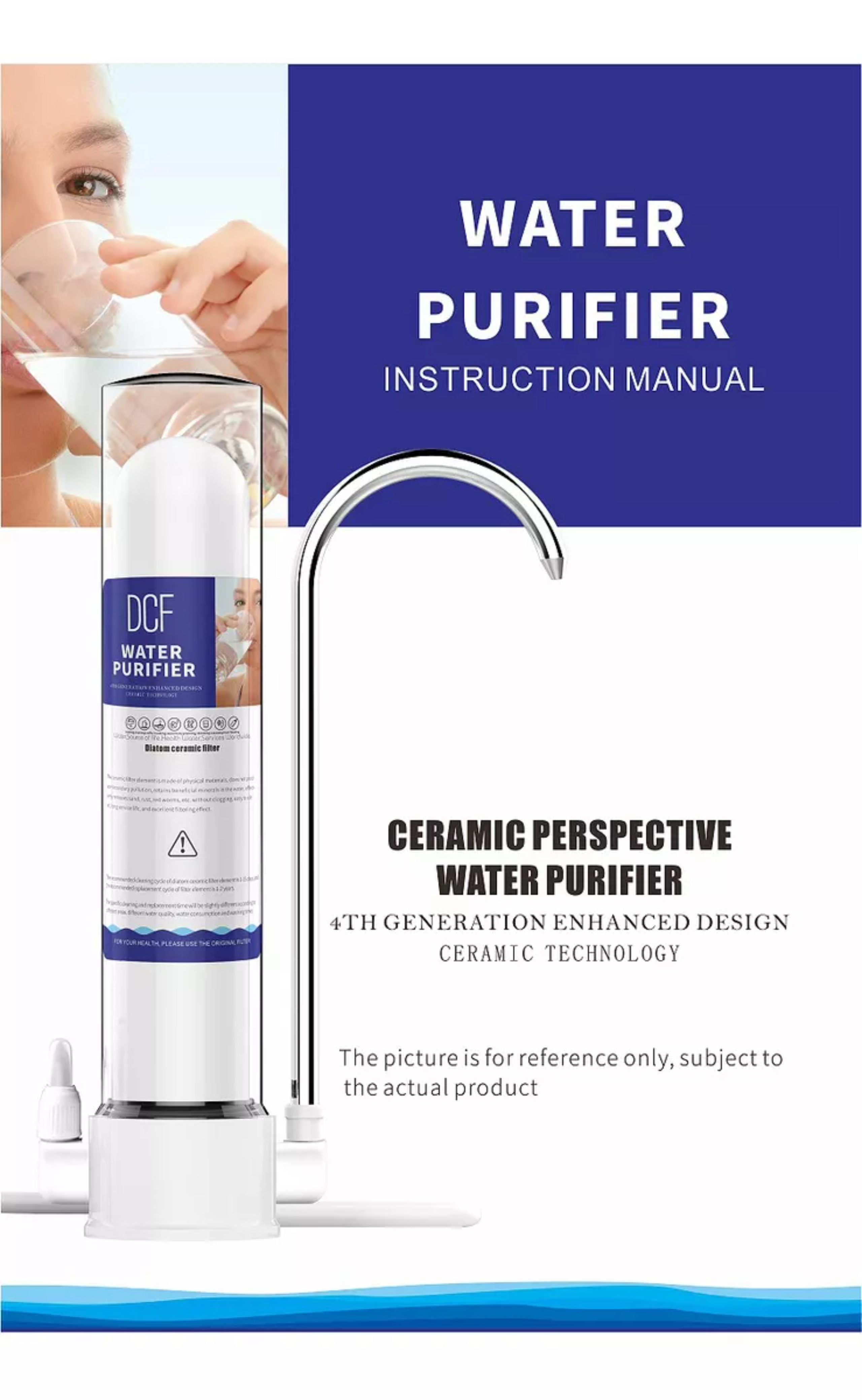 OFERTA Purificador De Agua 3 Etapas Con El Hogar Filtro Purificador