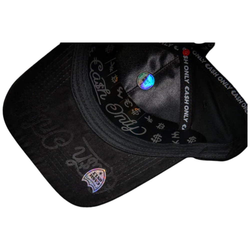 Gorra Cash Only Curva Drug Dealer Negro 22025025