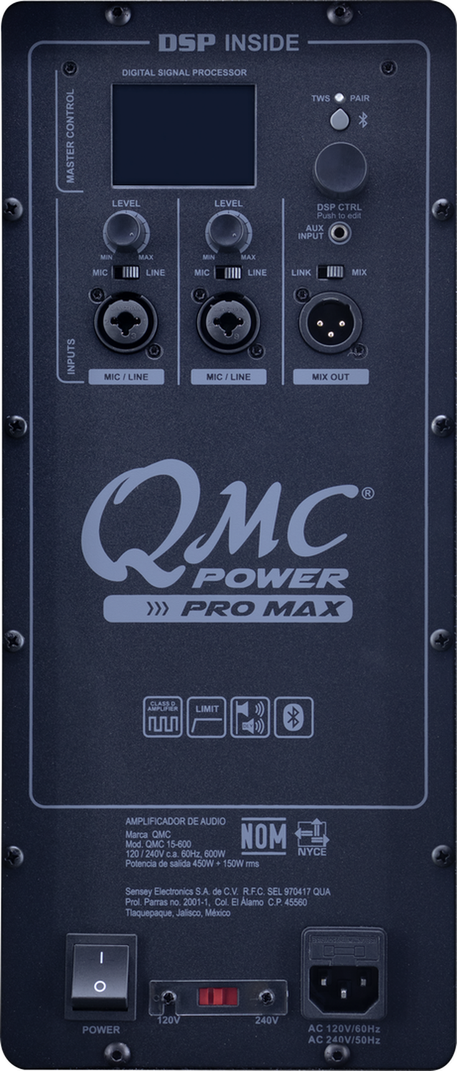 MINI CONCERT QMC MAX-215 ACTIVO CON DSP