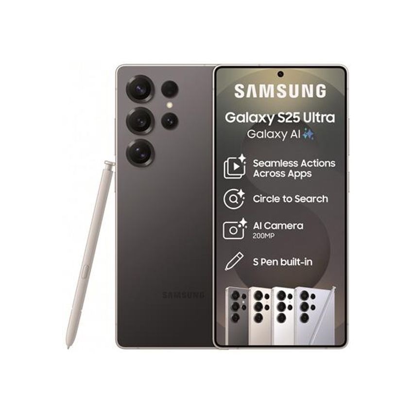 Samsung S25 Ultra 5G 512Gb 12Ram Color Negro Dualsim Nuevo Libre