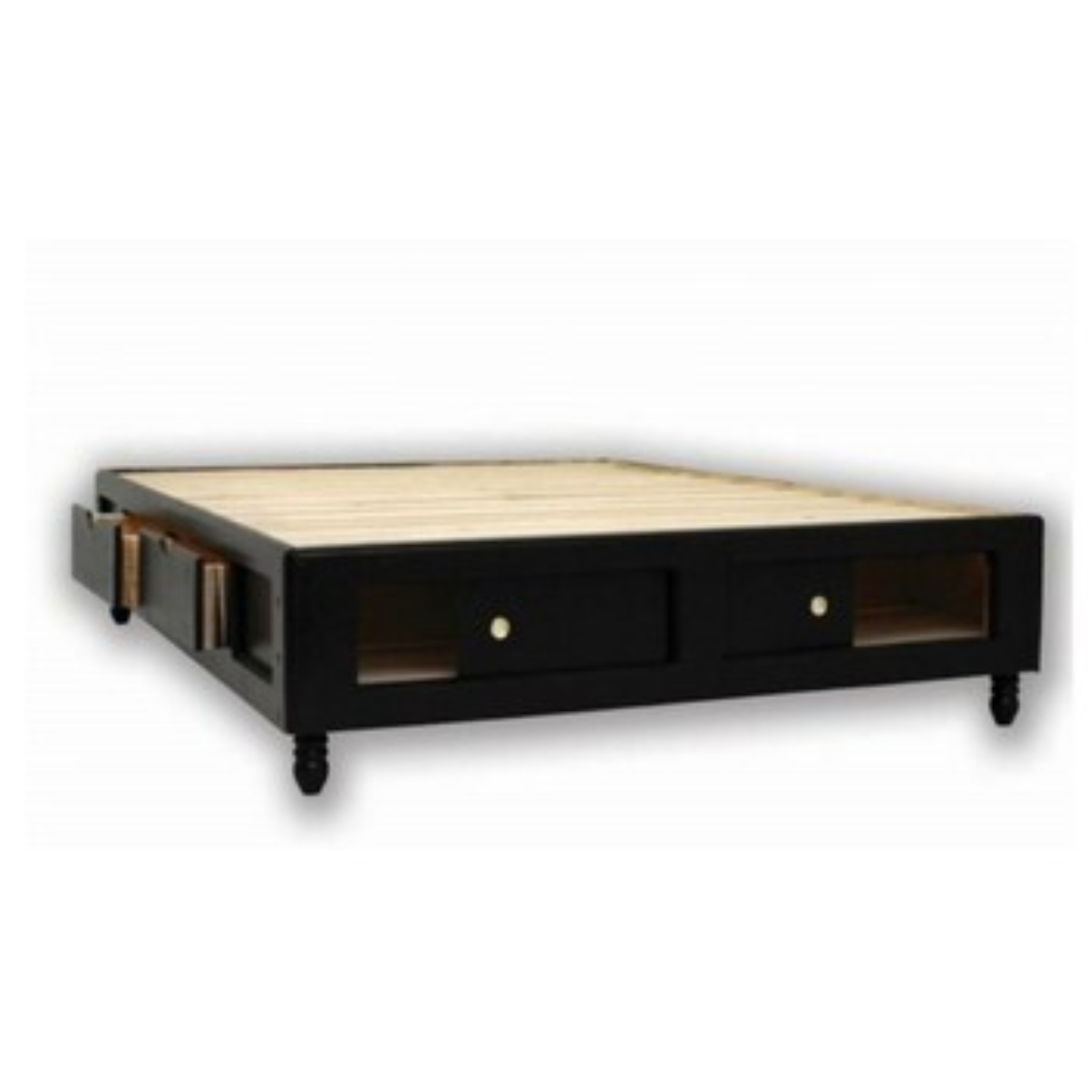 Base de Cama 4 Cajones 1 Zapatera C/Pata Queen Size ENDY ENTREGA SÓLO VÁLIDA EN LA CIUDAD DE MÉXICO Y ZONA METROPOLITANA