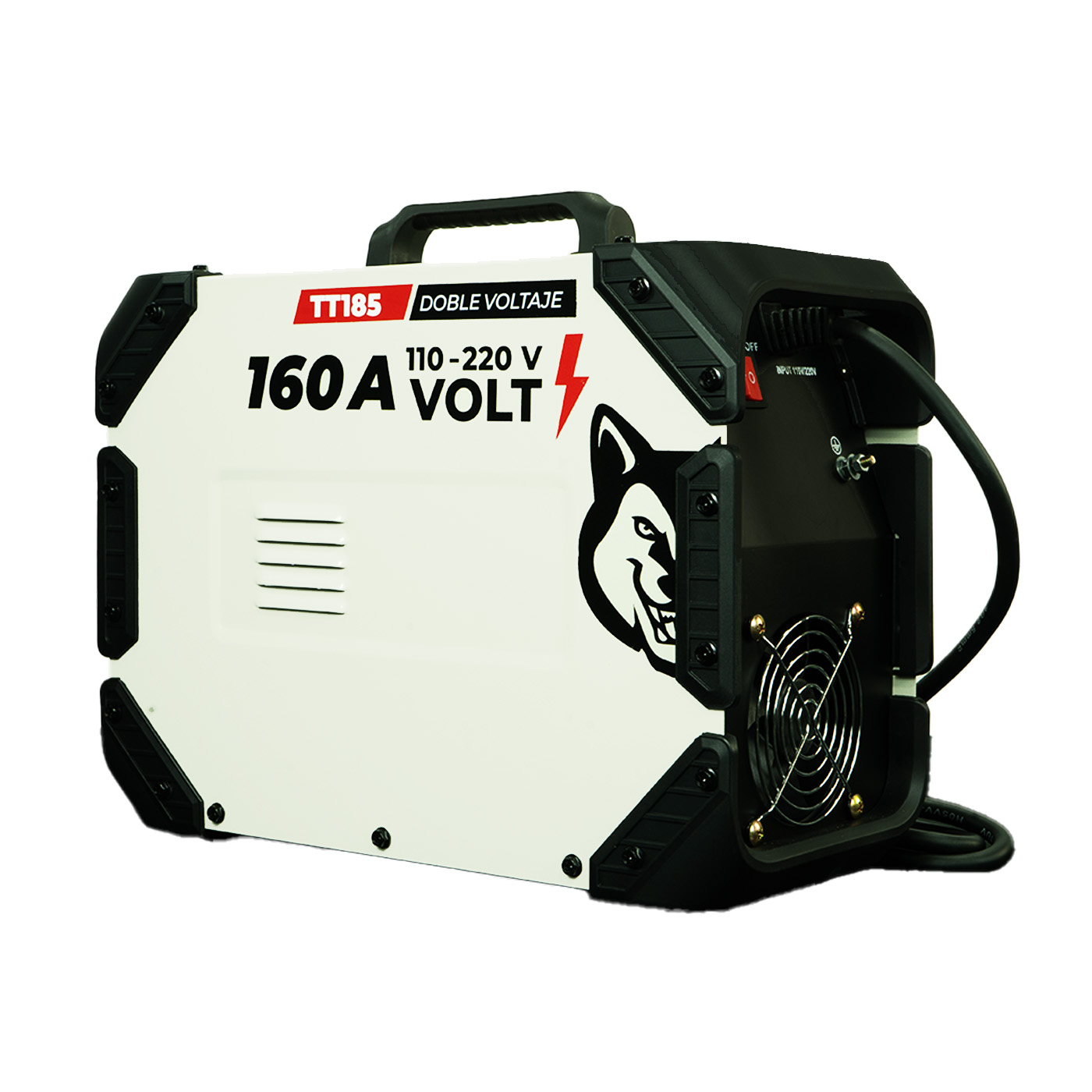 Soldadora Inverter Profesional Swedish Husky Titanium Doble Voltaje - TT185