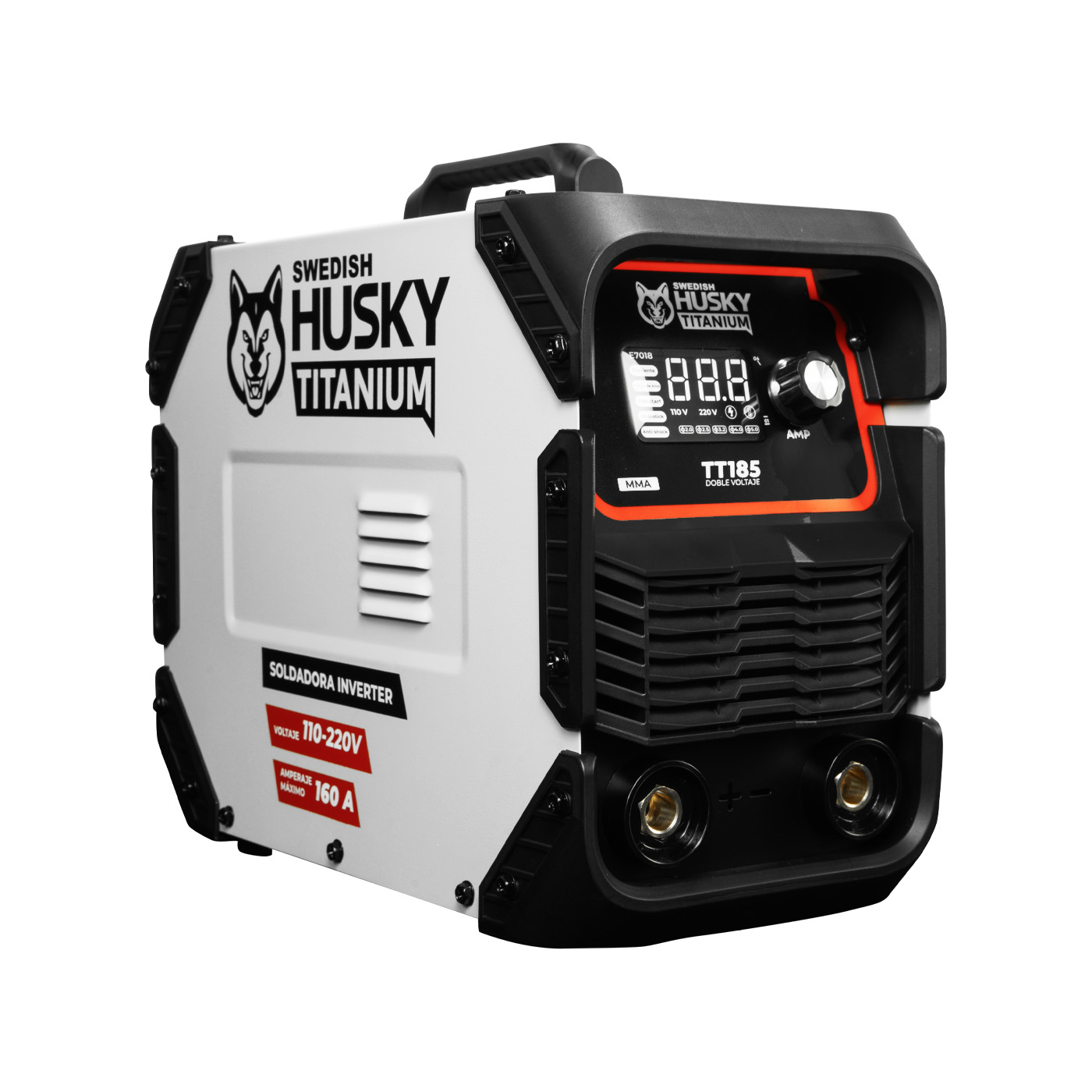 Soldadora Inverter Profesional Swedish Husky Titanium Doble Voltaje - TT185