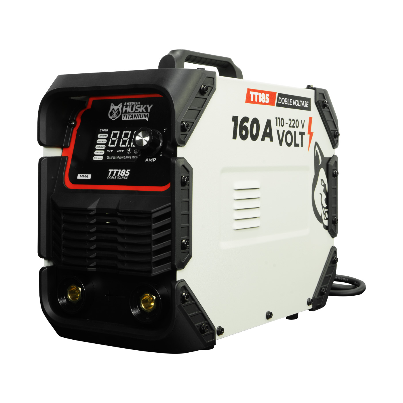 Soldadora Inverter Profesional Swedish Husky Titanium Doble Voltaje - TT185
