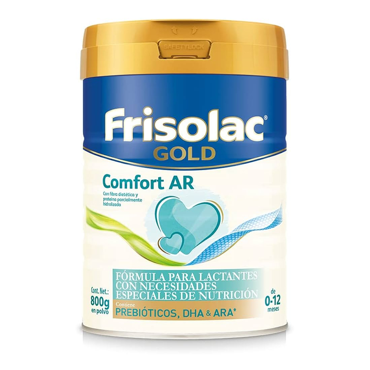 Fórmula Infantil Frisolac Comfort AR 0-12m, 800gr 2pz