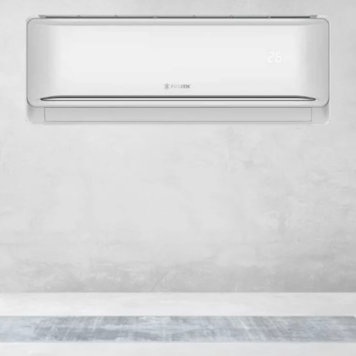 Aire Acond Minisplit Frozen ZNESAJ121C 12,000 BTUS S/Frio 110V 1 Ton ALBY35