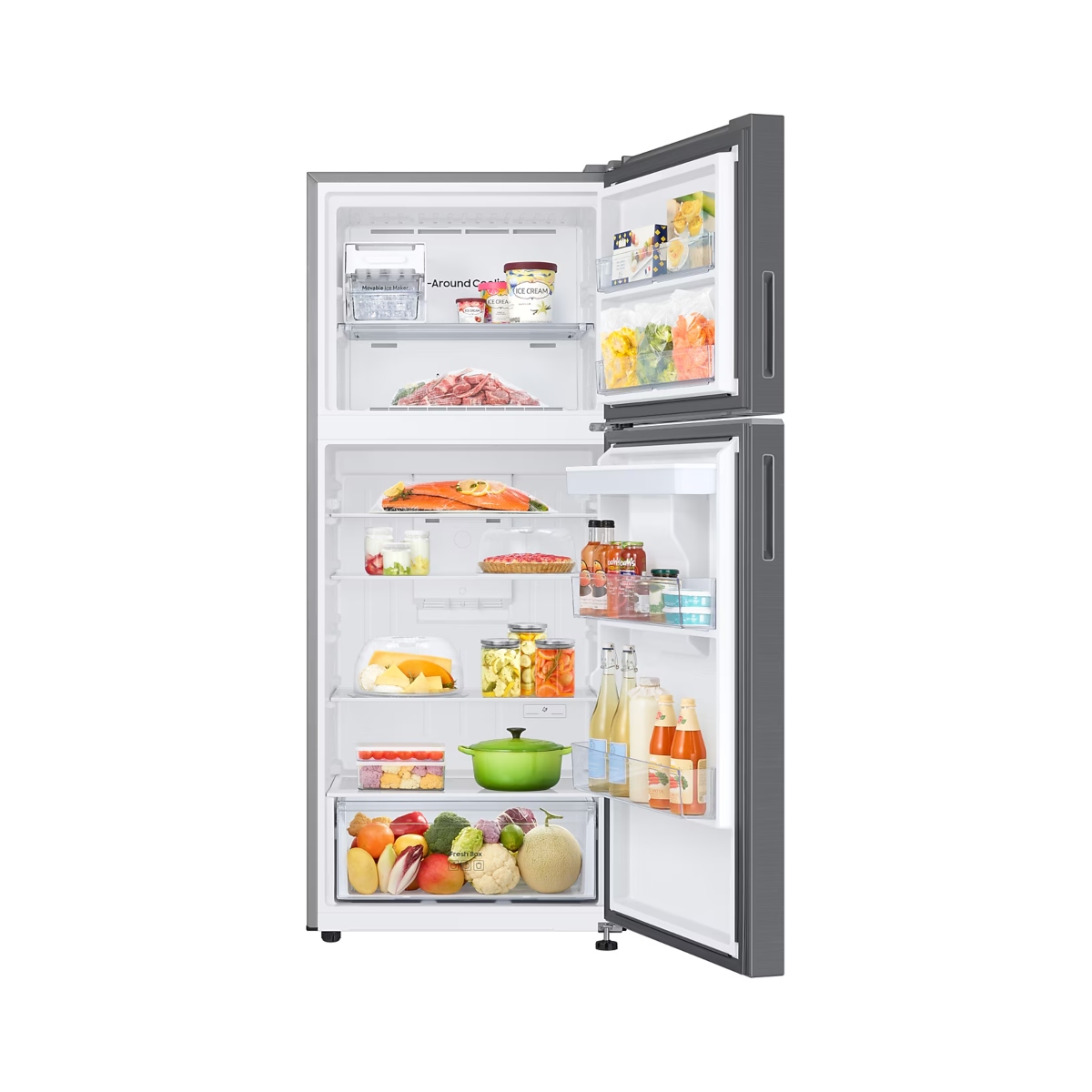 Refrigerador Samsung RT38DG6224S9EM 14 Pies Top Mount C/Desp Acero Inox ALBY ENTREGA SÓLO VÁLIDA EN LA CIUDAD DE MÉXICO Y ZONA METROPOLITANA