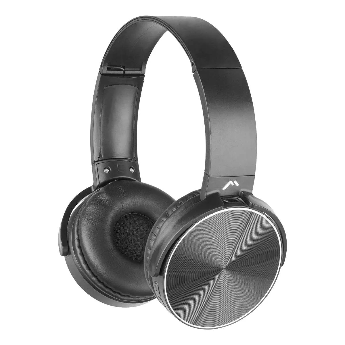 Audífonos Diadema Mitzu MH-8097BK Acabados Metálicos / Negro ENDY1