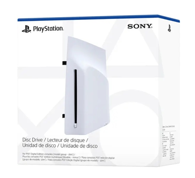 Sony Unidad de Disco para Playstation PS5 Digital CFI-ZDD1 Color Blanco