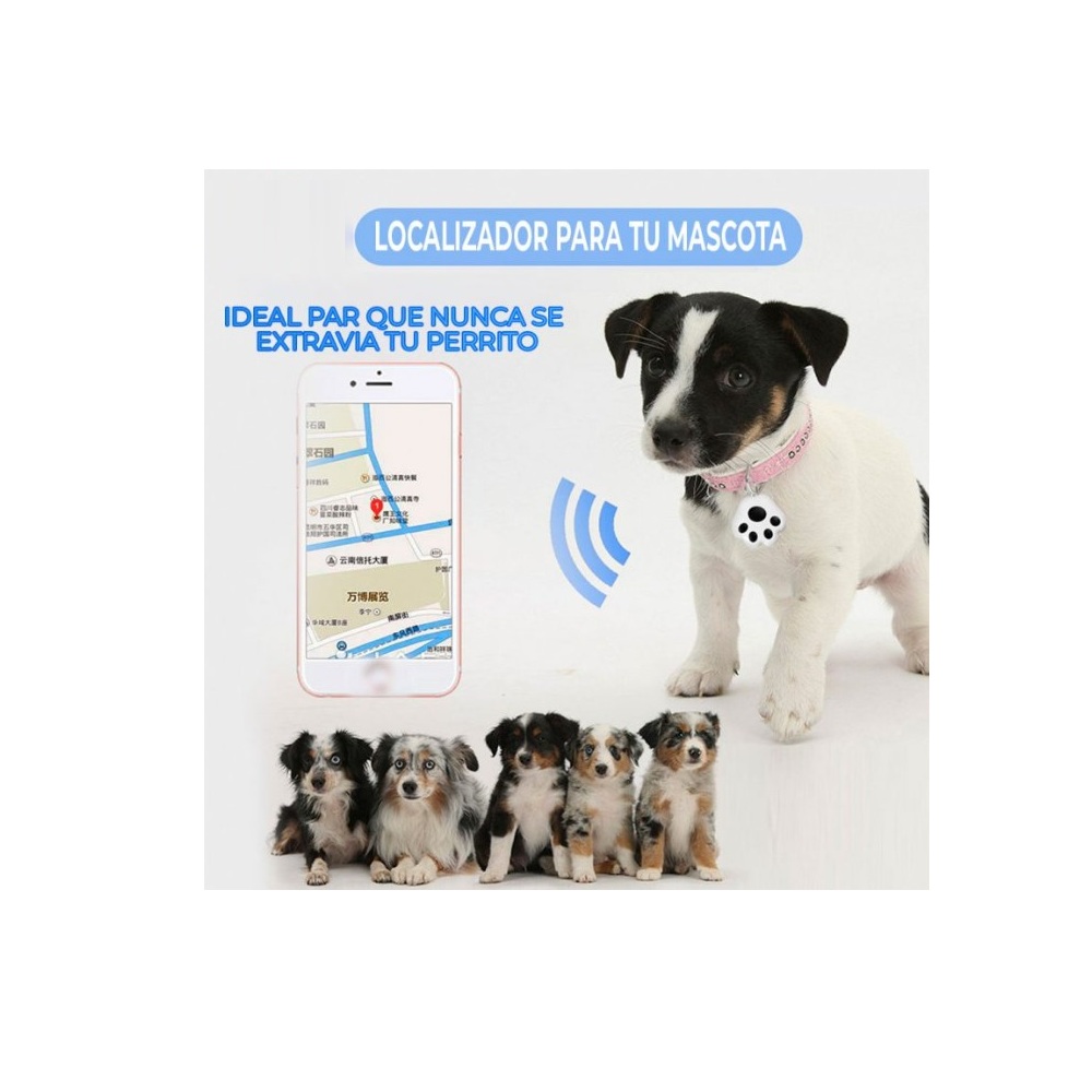 Rastreador Bluetooth Gps Mascotas Celular Carteras Niños