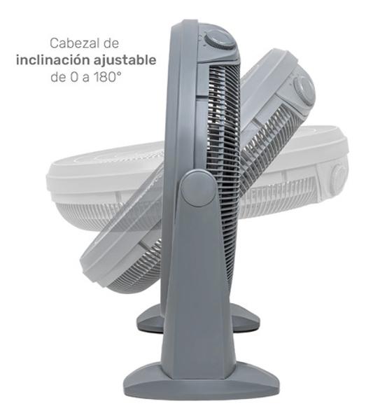 Kit Set 2 Ventiladores Piso 23' 5 Aspas Potente Casa Hogar Houzer