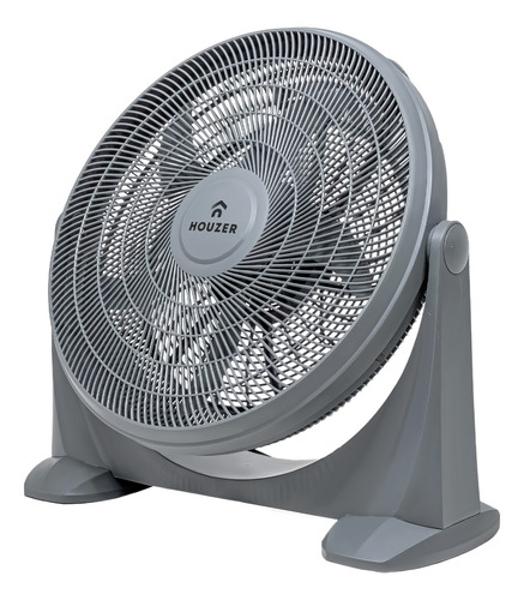 Kit Set 2 Ventiladores Piso 23' 5 Aspas Potente Casa Hogar Houzer