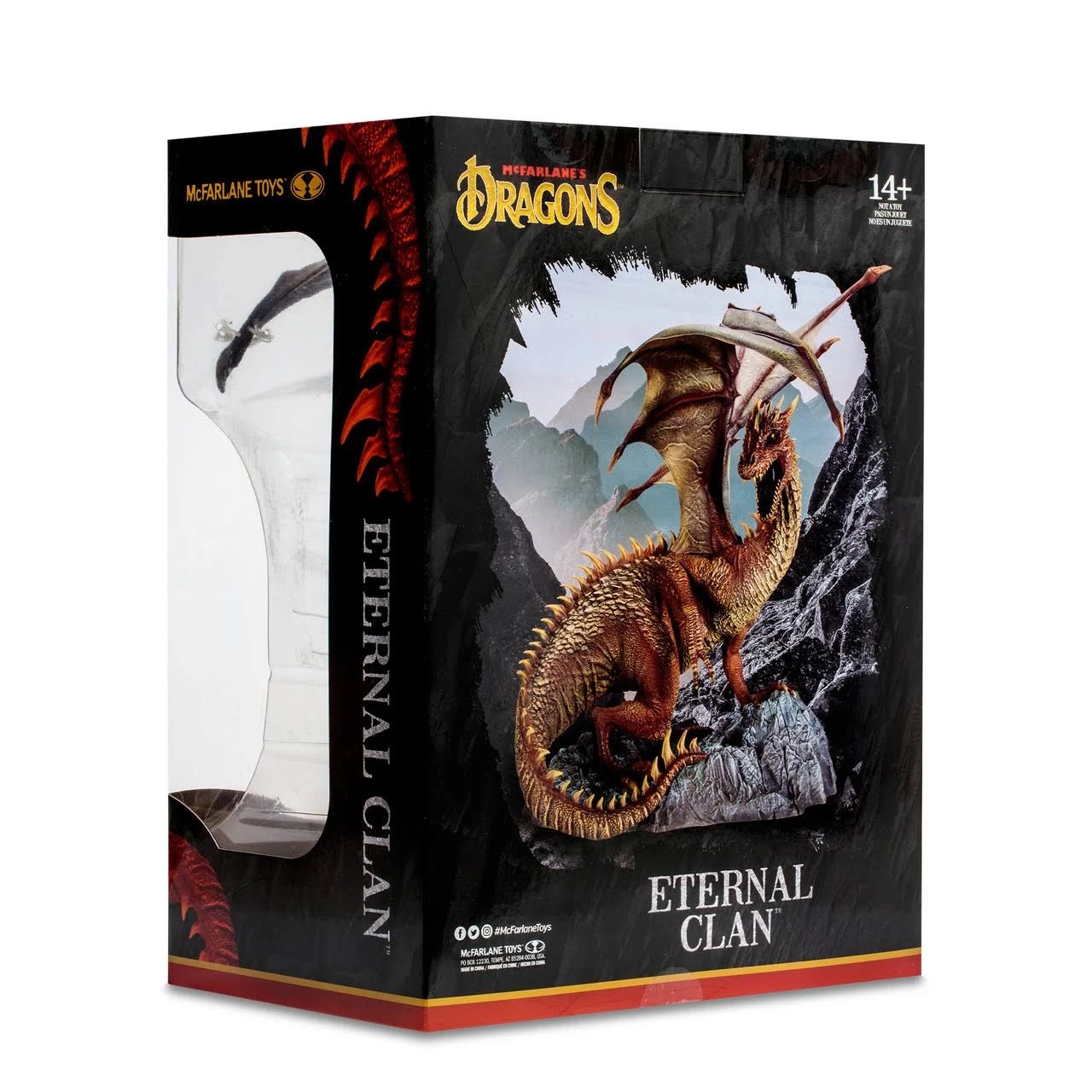 Figura Colección McFarlane Dragons Serie 8 Eternal Clan Original Regalo