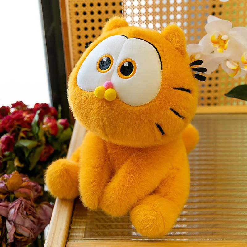 Peluche Colección Película Garfield Gato 25cm Felpa Juguetes Niños