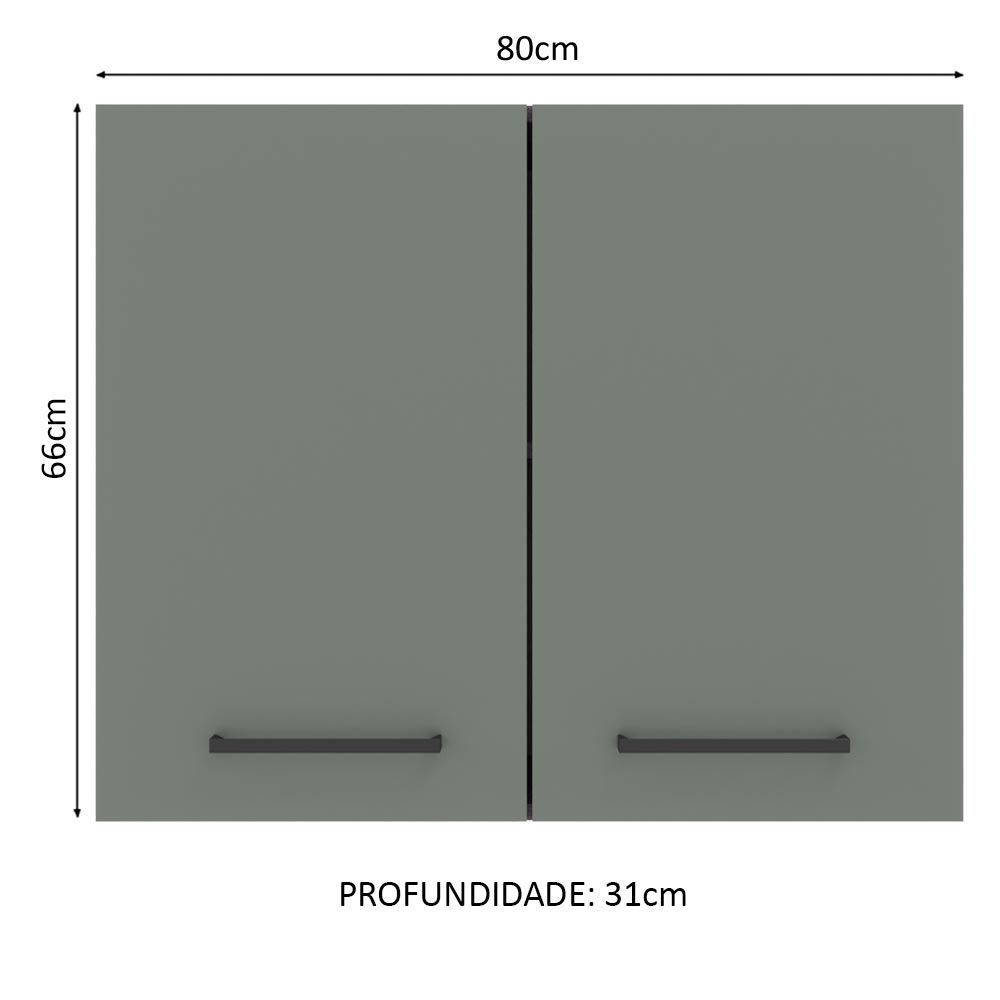 Alacena Gabinete Superior Cocina Madesa Agata 80cm MG