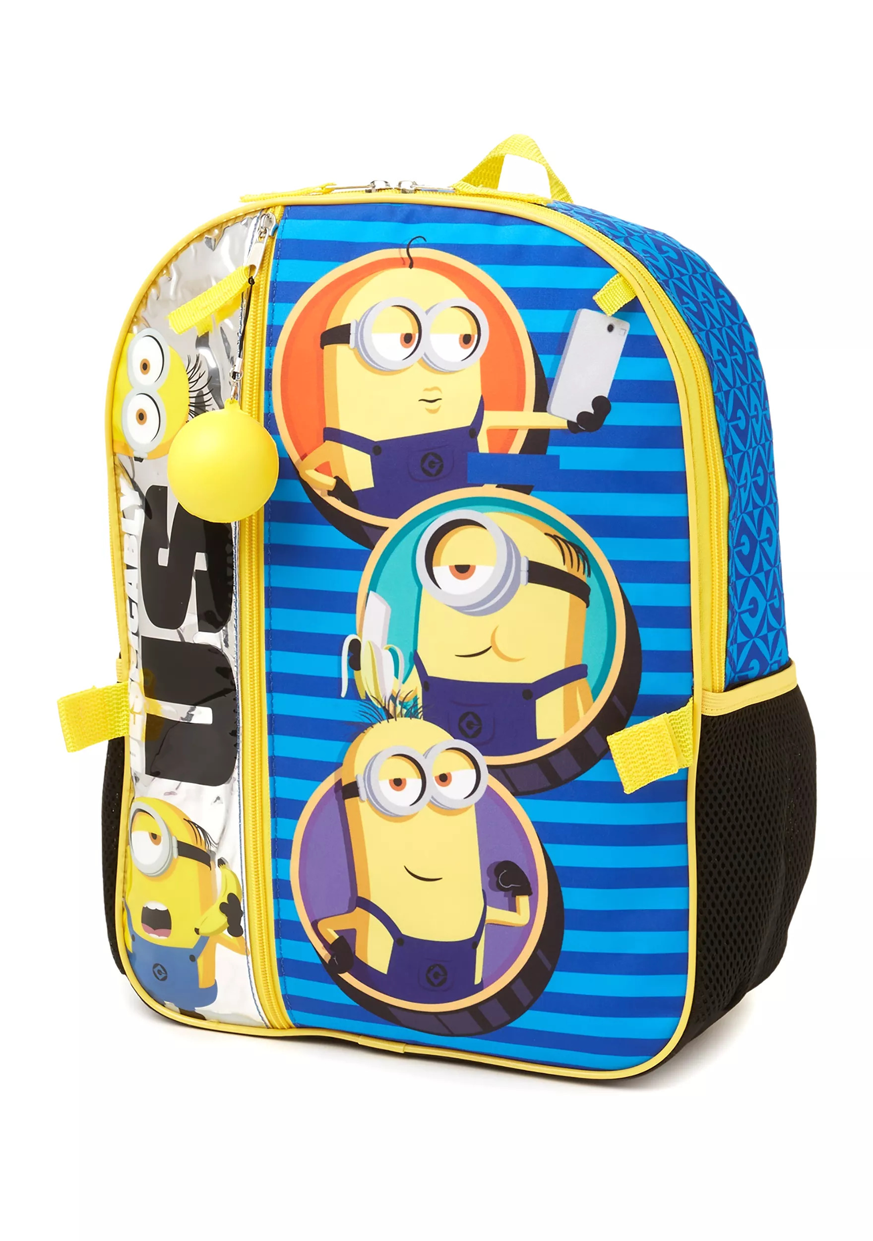 Mochila Original Minions 5 Piezas Backpack Set Lonchera Termica