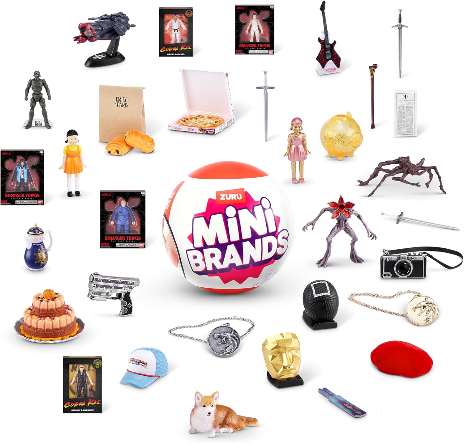 Figura de Colección Mini Brands Netflix Series 1 Capsule Regalo