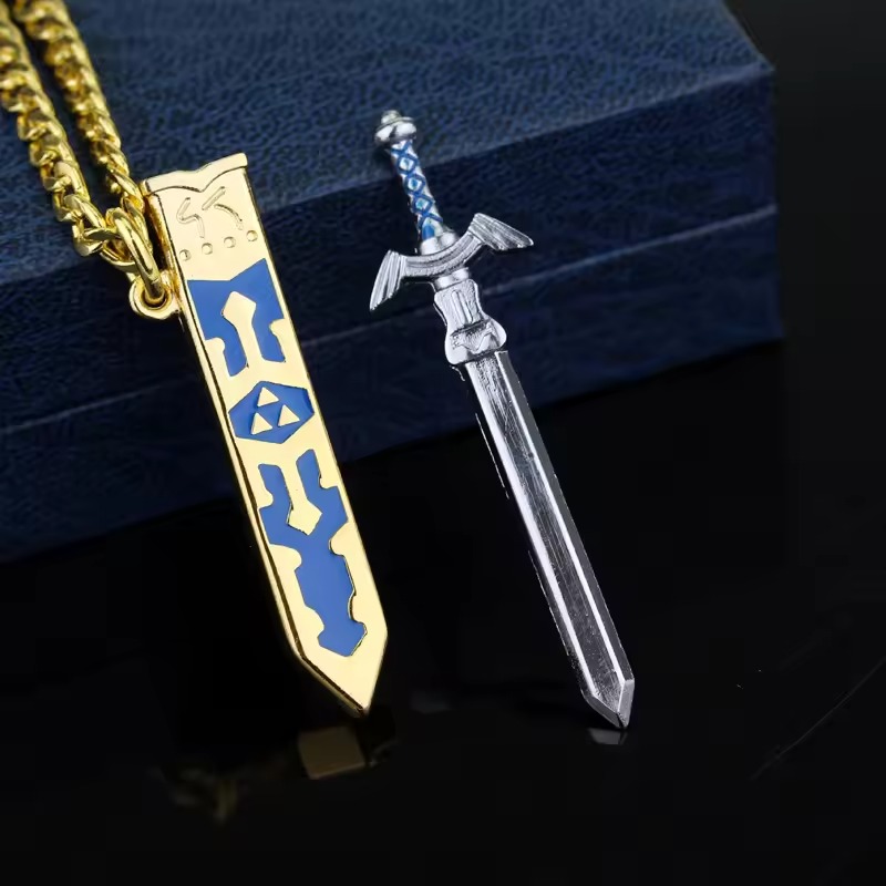 Collar Colgante Videojuego Zelda Skyward Sword Cristal Joyería Regalos Amor